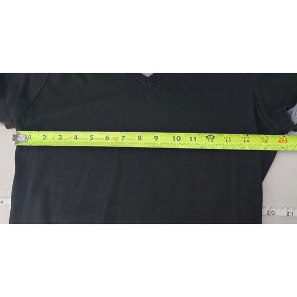 Vintage Y2K Sporty Layered Waffle Knit Shirt Size MD Grunge Rock Casual Active - Picture 6 of 8